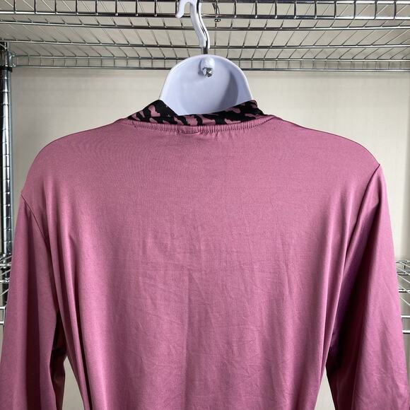 bebe Y2K Purple Rhinestone Spellout Robe Size L Coquette Retro Glam Hollywood - Picture 11 of 12